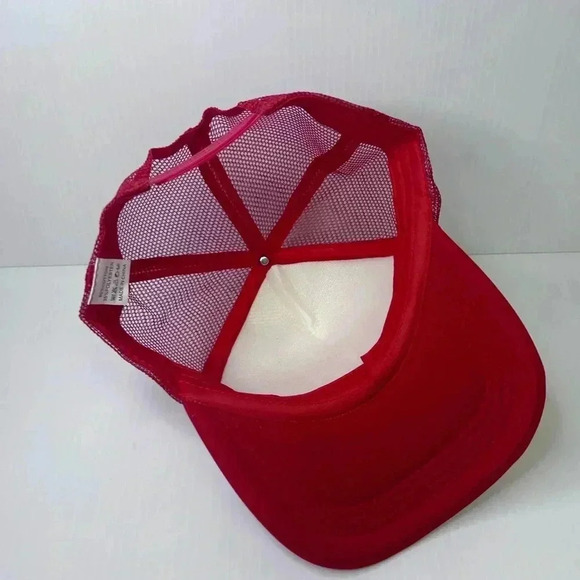 🍕”Pizza Planet” NWT Unisex Toy Story Mesh Trucker Hat-Snap Back-Red/White🌎 - Picture 4 of 9